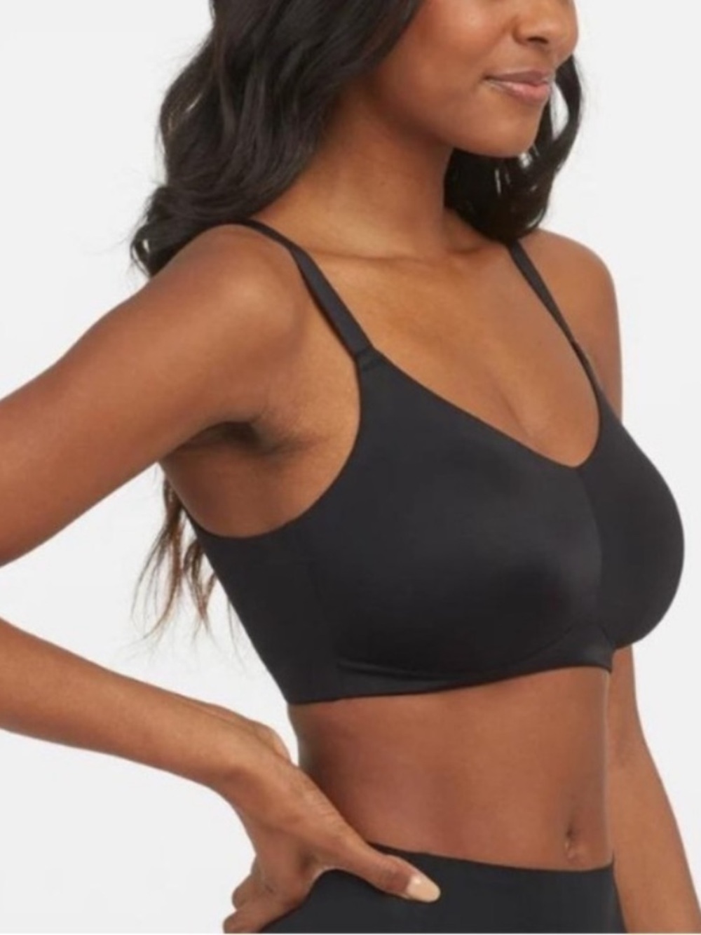 NWT Spanx "Trifecta" All-in-One Wireless Bra
3006OR Black Large 36-38 D-DD